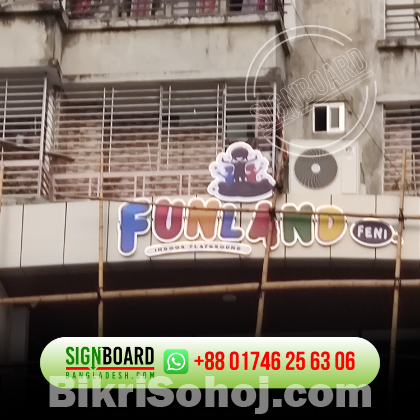 Neon Sign Name Plates LED Sign Board Maker in BD